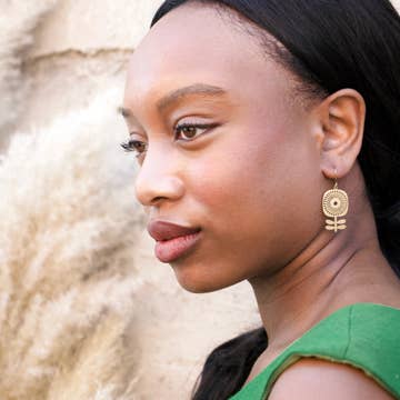 Golden Hour Dangle Earrings