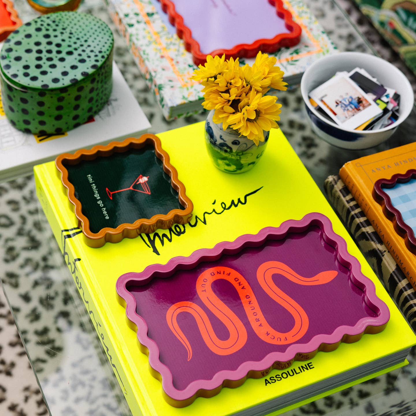 FAAFO Lacquer Tray