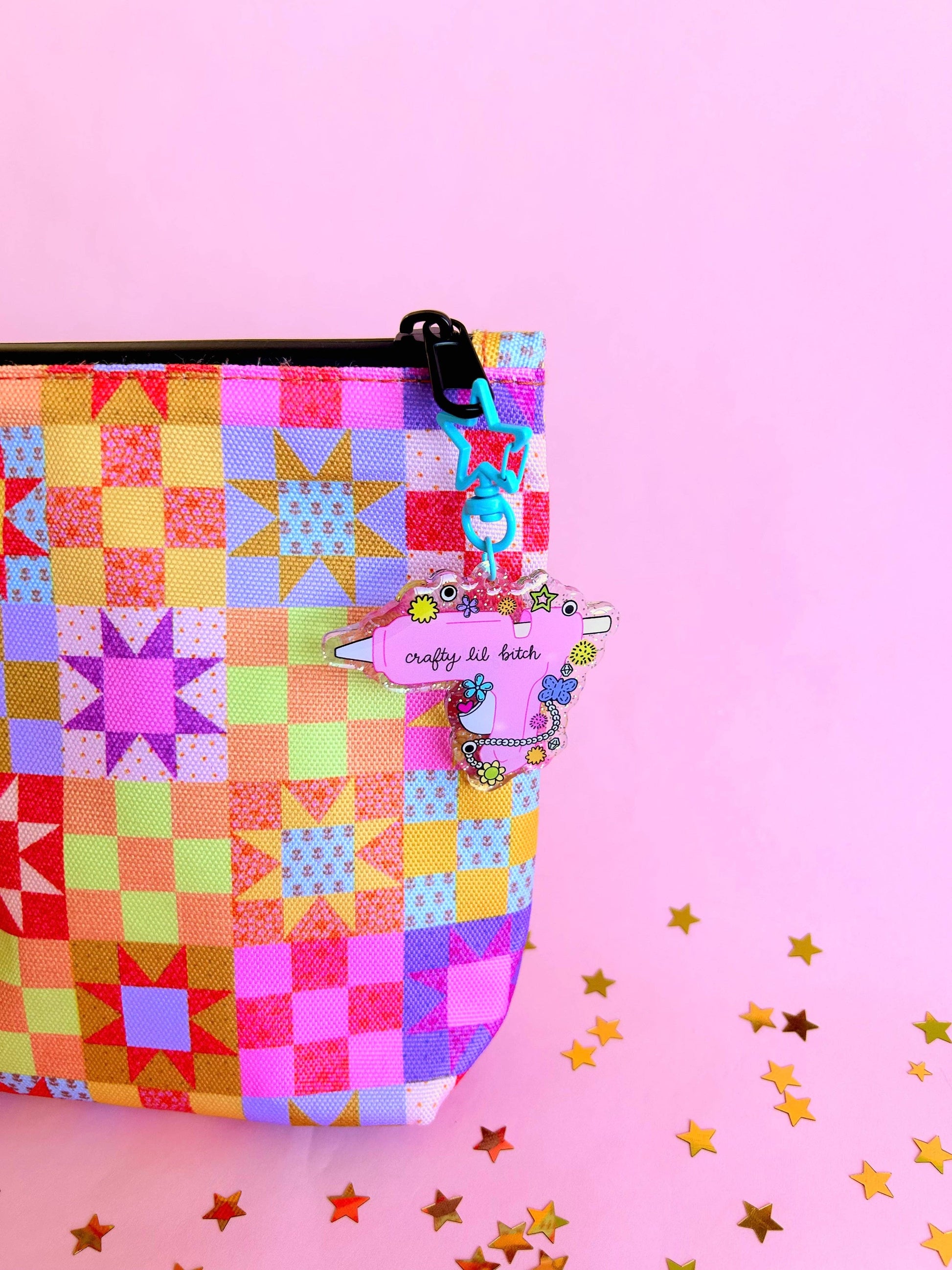 Crafty Lil B*tch Keychain