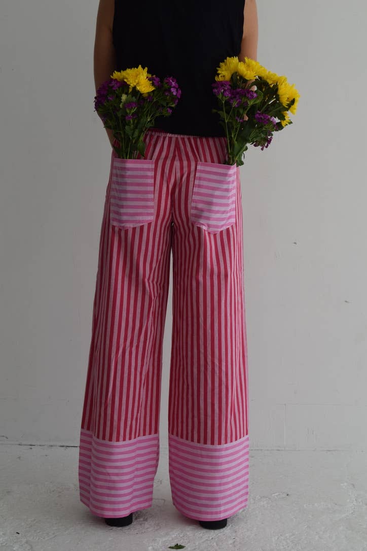 Rosie Pants | Pink and Red