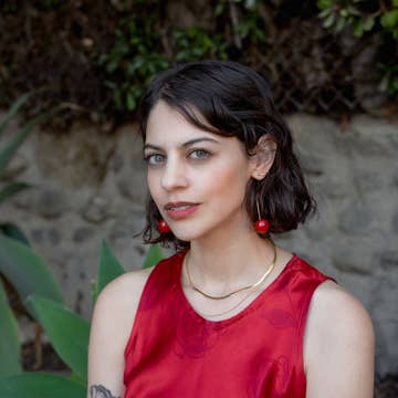 Cherry Threader Earrings