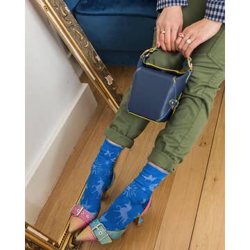 Celestial Shimmer Crew Sock