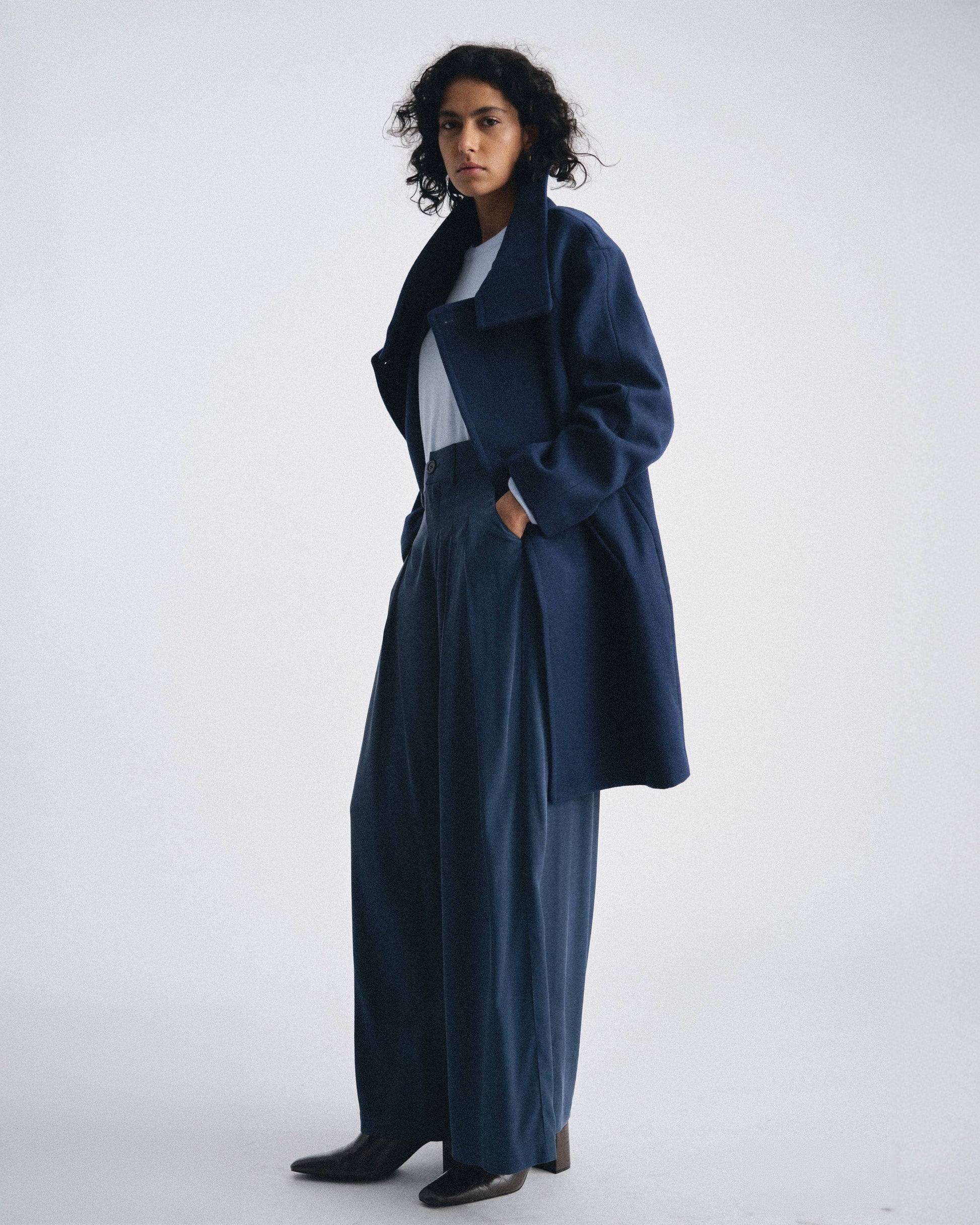 Palais Cooling Cupro Wide Leg Pant