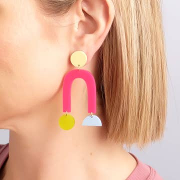 Collage Earrings