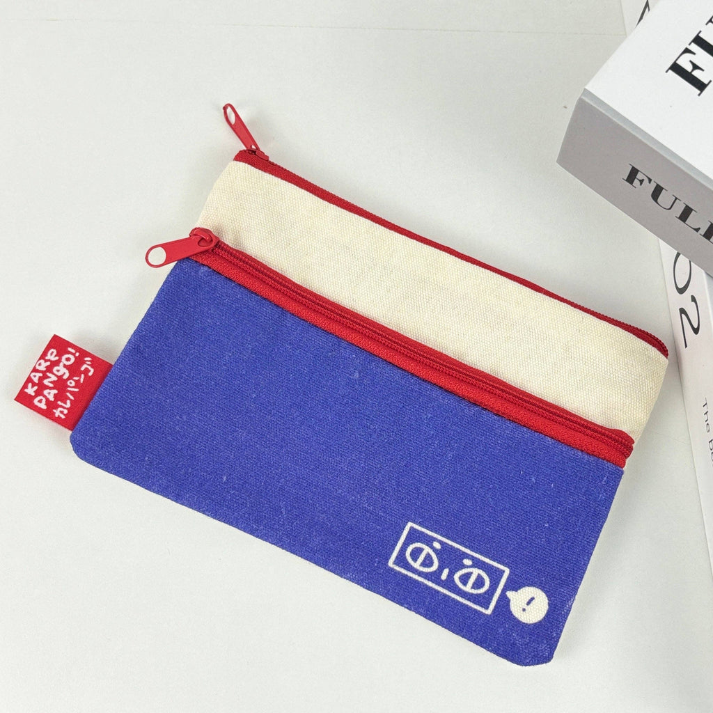 Just Shy Canvas Pouch Cag with Pocket