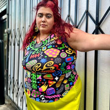Party Mix Muscle Tee