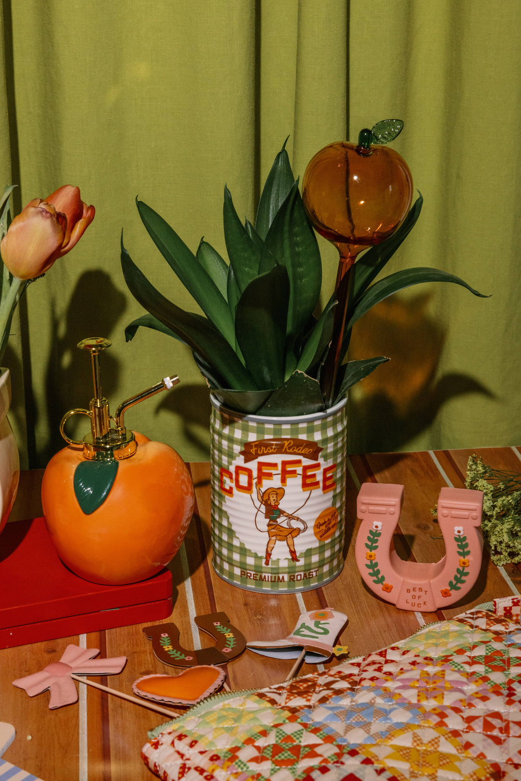 Coffee Can Ceramic Planter