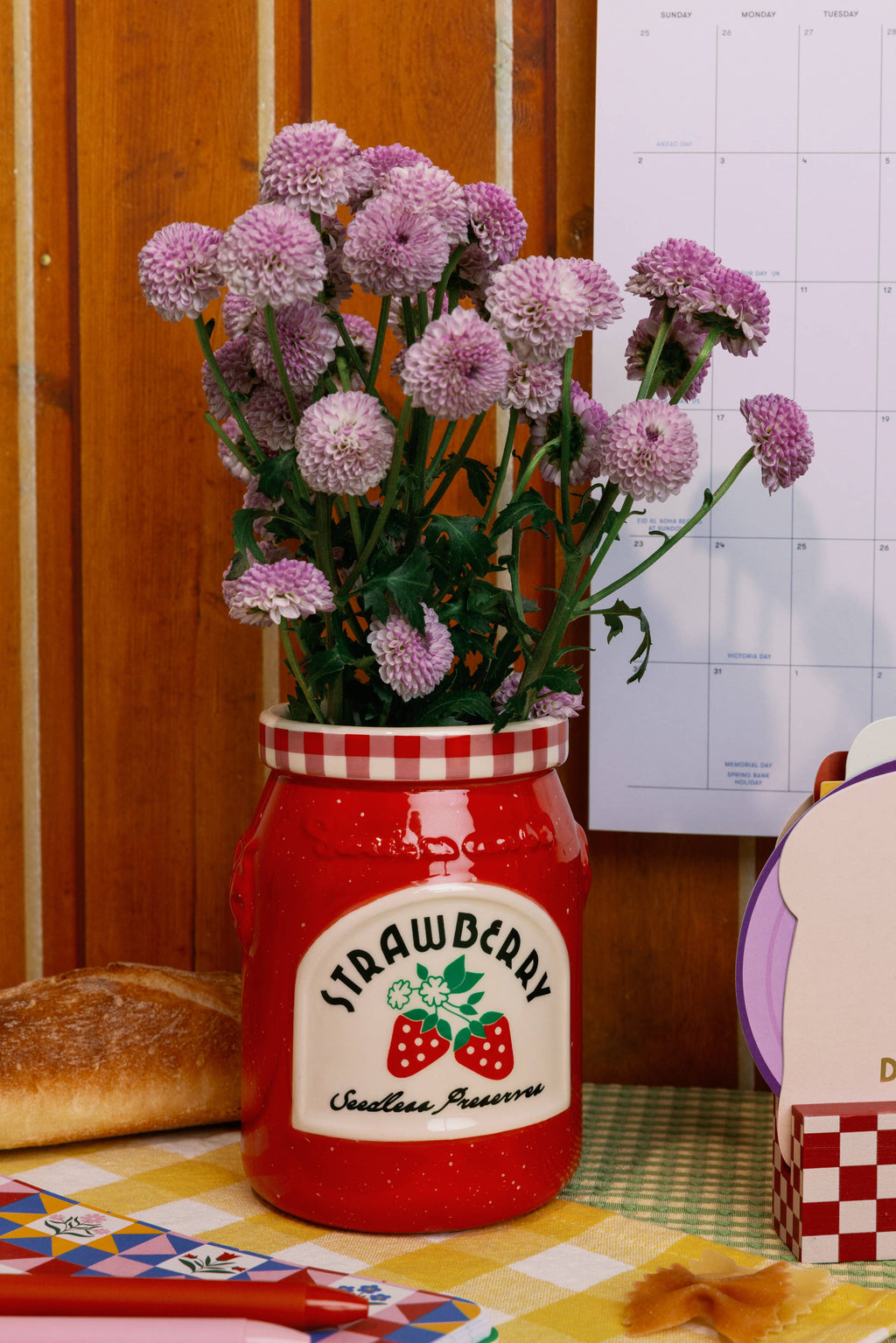 Strawberry Jam Vase